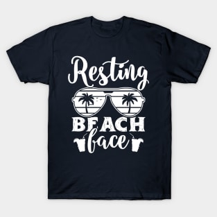 Resting beach face T-Shirt